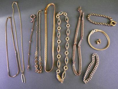 FANTAISIE
Important ensemble de bijoux fantaisie...