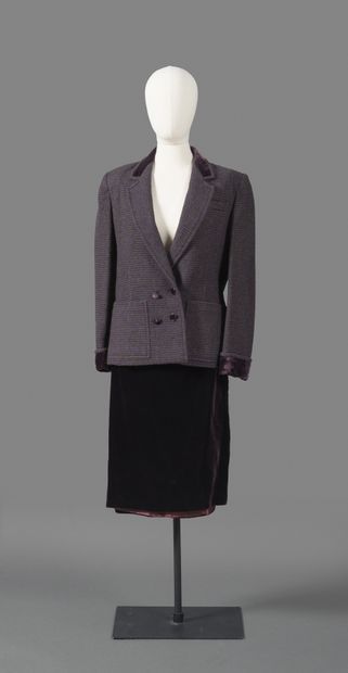 J. L. SCHERRER Boutique, circa 1980
Purple...