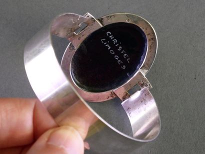 VINTAGE BRACELET made of solid silver (min....