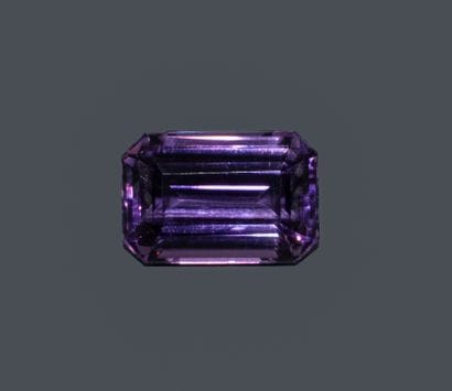 Rectangular amethysts with beveled edges.
Dimensions:...
