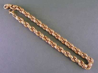 FANTAISIE
Collier en métal doré (couleur...