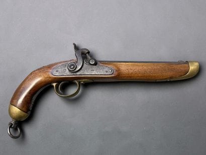 Pistolet-carabine autrichien, à percussion
Canon...
