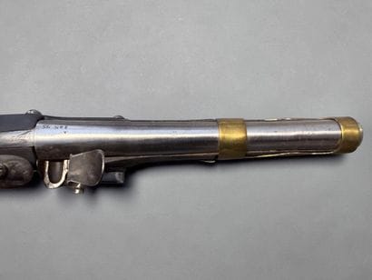 Pistolet d’arçon, modèle 1775
Canon rond,...