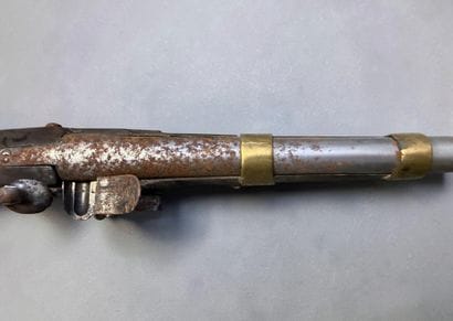 Pistolet d’arçon, modèle 1763-66, fabrication...