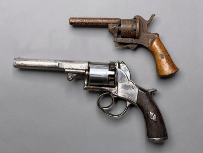 Revolver, à percussion, type Tranter, à double...