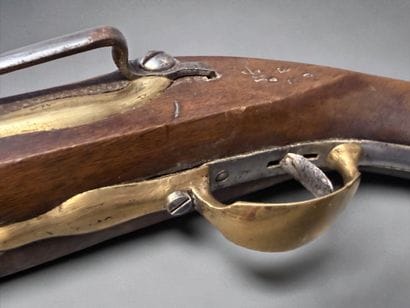 Pistolet de bord, modèle 1786
Canon rond,...