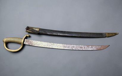 Sabre d’Infanterie, modèle AN XI, dit briquet
Monture...