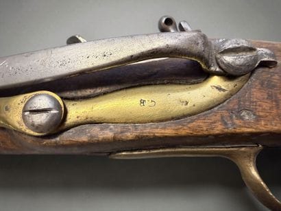 Pistolet de bord, modèle 1786
Canon rond,...