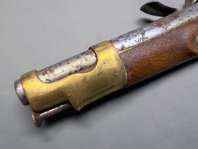 Pistolet d’arçon révolutionnaire
Canon rond,...