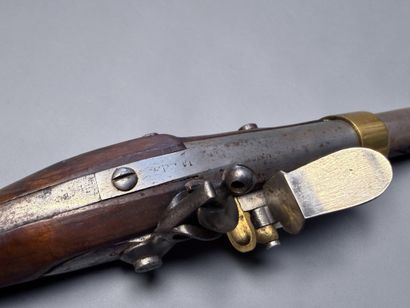 Pistolet d’arçon, modèle AN XIII
Canon rond,...