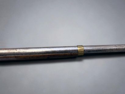Fusil, à silex, d’Afrique du Nord, dit moukalah
Platine...