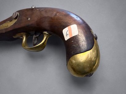 Pistolet d’arçon, modèle AN XIII
Canon rond,...