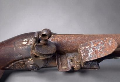 Pistolet d’arçon, modèle 1763-66
Canon rond,...