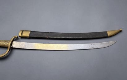 Sabre d’Infanterie, modèle AN XI, dit briquet
Monture...