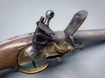 Pistolet d’arçon, modèle 1777
Canon rond,...