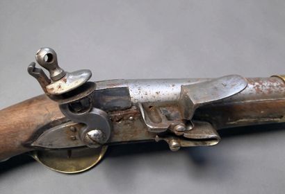 Pistolet d’arçon, modèle 1763-66
Canon rond,...