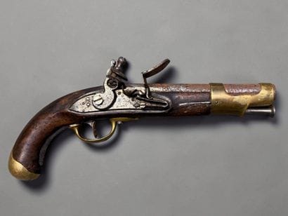 Pistolet d’arçon révolutionnaire, modèle...