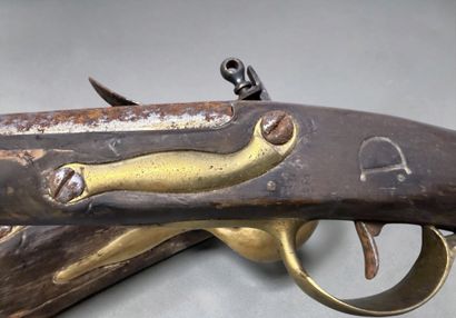 Pistolet d’arçon, modèle 1763-66, fabrication...