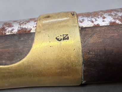 Pistolet d’arçon, modèle 1763-66
Canon rond,...