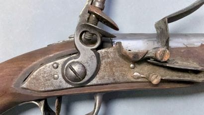 Pistolet d’arçon révolutionnaire, modèle...