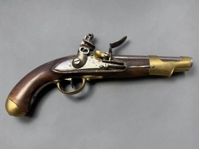 Pistolet d’arçon révolutionnaire, modèle...