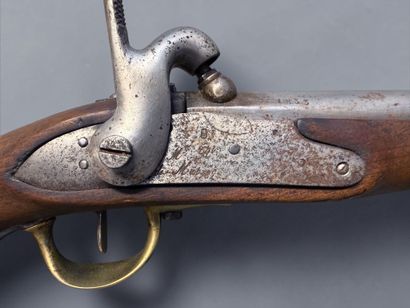 Pistolet d’arçon, modèle AN XIII Tbis
Canon...