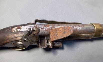 Pistolet d’arçon révolutionnaire, modèle...