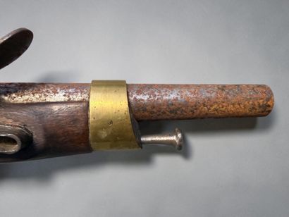Pistolet d’arçon, modèle AN XIII
Canon rond,...