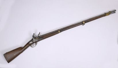 Fusil de la Marine, modèle AN IX
Canon rond,...