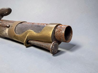 Pistolet d’arçon, modèle 1763-66, fabrication...