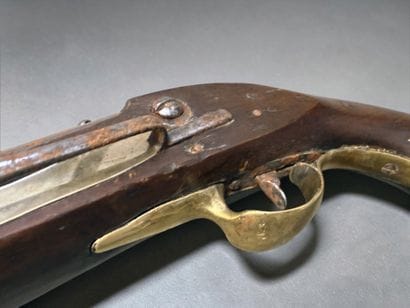 Pistolet d’arçon, modèle 1763-66, fabrication...