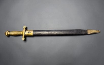 Glaive allégé, modèle 1855
Monture en laiton....