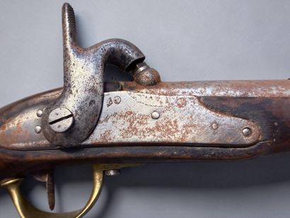 Pistolet d’arçon, modèle 1822 Tbis
Canon...
