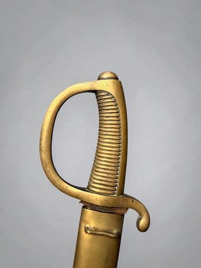 Sabre d’Infanterie, modèle AN XI, dit briquet
Monture...