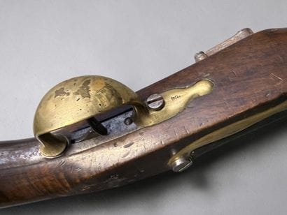 Pistolet d’arçon, modèle AN XIII
Canon rond,...