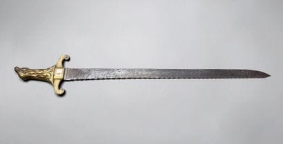 Glaive de Sapeur, type des Gardes française
Monture...