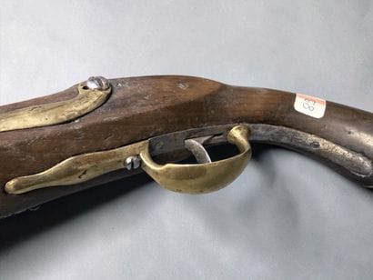 Pistolet de bord, modèle 1786
Canon rond....
