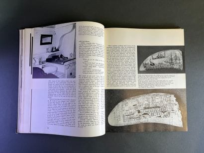 Lot de documentation sur l'art du scrimshaw...