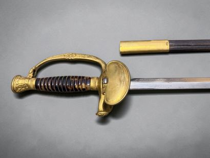 Épée de Contre-amiral, modèle 1817 à ciselures
Fusée...