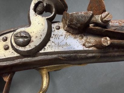 Pistolet d’arçon révolutionnaire, modèle...