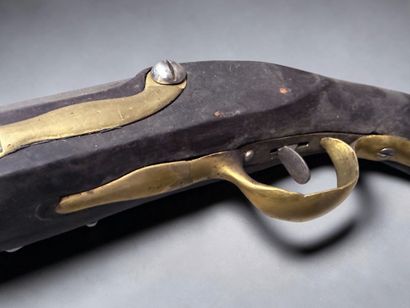 Pistolet d’arçon, modèle 1775
Canon rond,...