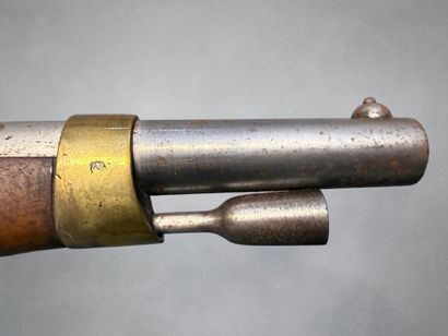 Pistolet d’arçon, modèle AN XIII Tbis
Canon...