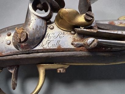 Pistolet de bord, modèle 1779, 2è type
Canon...