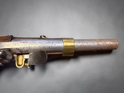 Pistolet d’arçon, modèle AN XIII
Canon rond,...