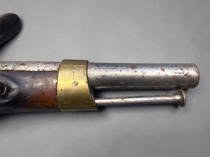 Pistolet d’arçon, modèle AN XIII
Canon rond,...