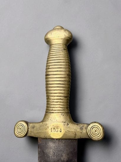 Glaive d’Infanterie, modèle 1831
Monture...
