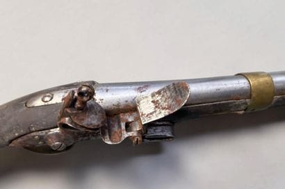 Pistolet d’arçon, modèle 1763-66, fabrication...