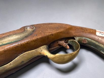 Pistolet d’arçon révolutionnaire
Canon rond,...