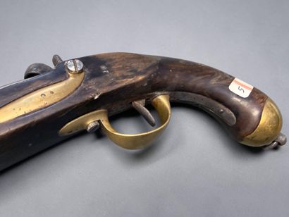 Pistolet d’arçon, modèle 1822 T
Canon rond,...