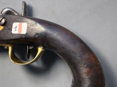 Pistolet d’arçon, modèle 1822 Tbis
Canon...